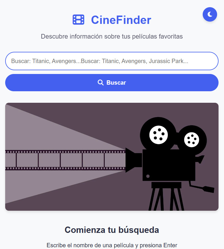 CineFinder screenshot